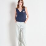 Chaleco azul American Vintage